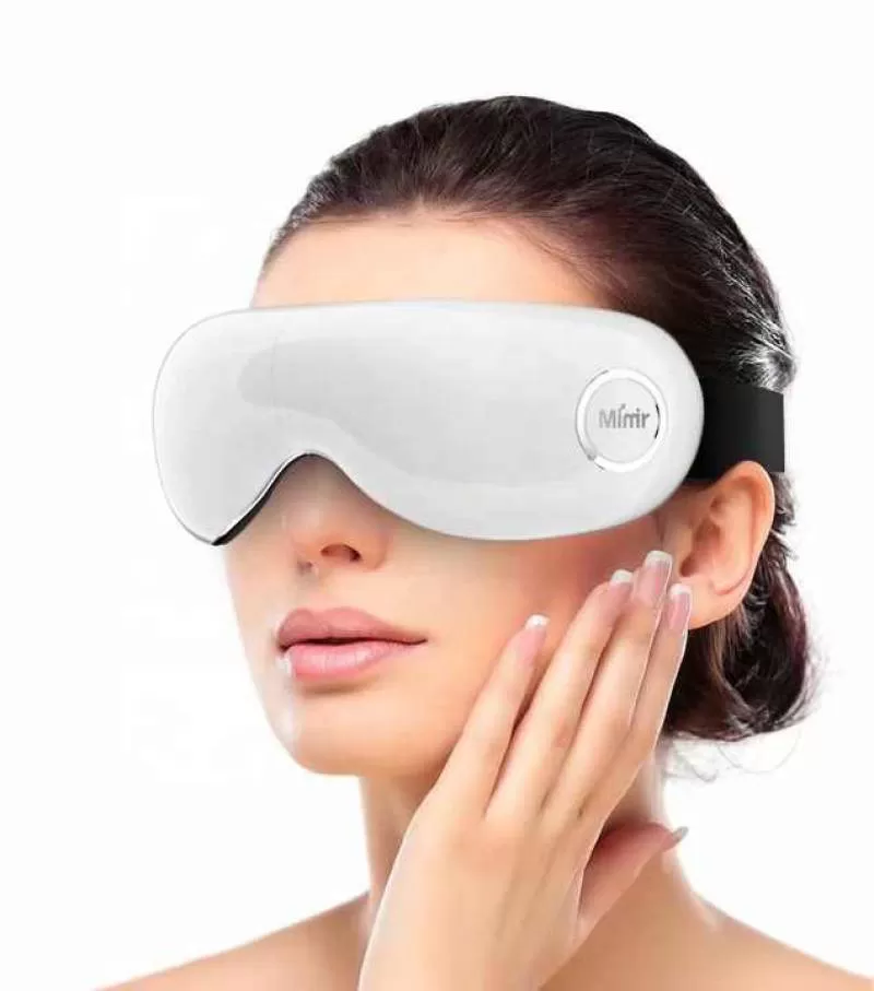 Wireless Manual Digital Air Pressure Vibration Eye Care Massager With Heat Compression and Music