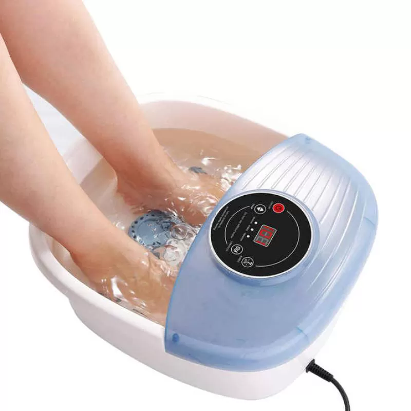 Multifunction Portable Detox Air Bubble Vibrator Tub Foot Spa Bath Massager Machine for Feet Relax Shiatsu Massage