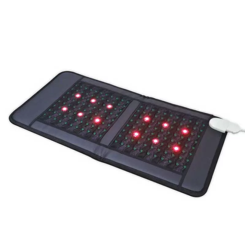 Btws Newest Oem Lying Down Infrared Sauna Heating Pad Sauna Therapy Mattress Mat for Home Yoga Detox