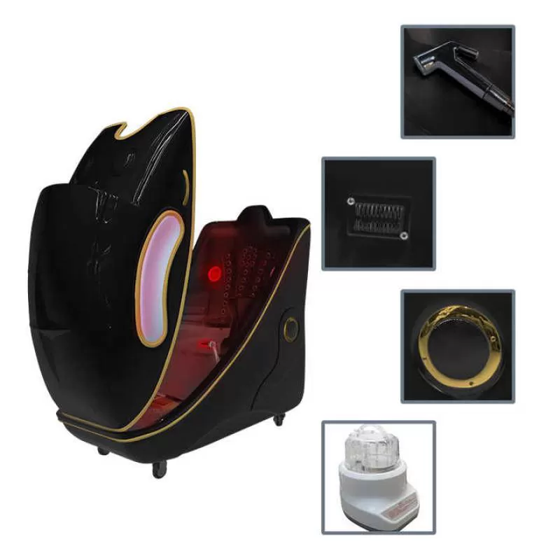 Btws Sitting Steam Sauna Capsule Infrared Ozone Sauna Spa Capsule for Weight Loss and Detox