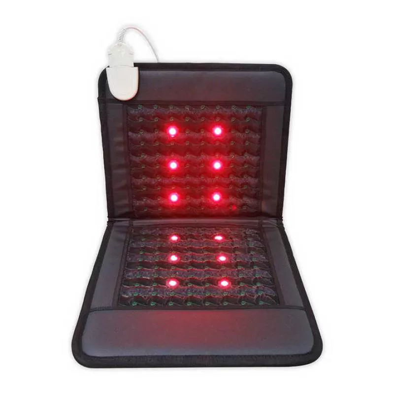 BTWS Health Care Near and Far Infrared Sauna Mat and Cushion Natural Rubber Yoga Mat With Photon Light