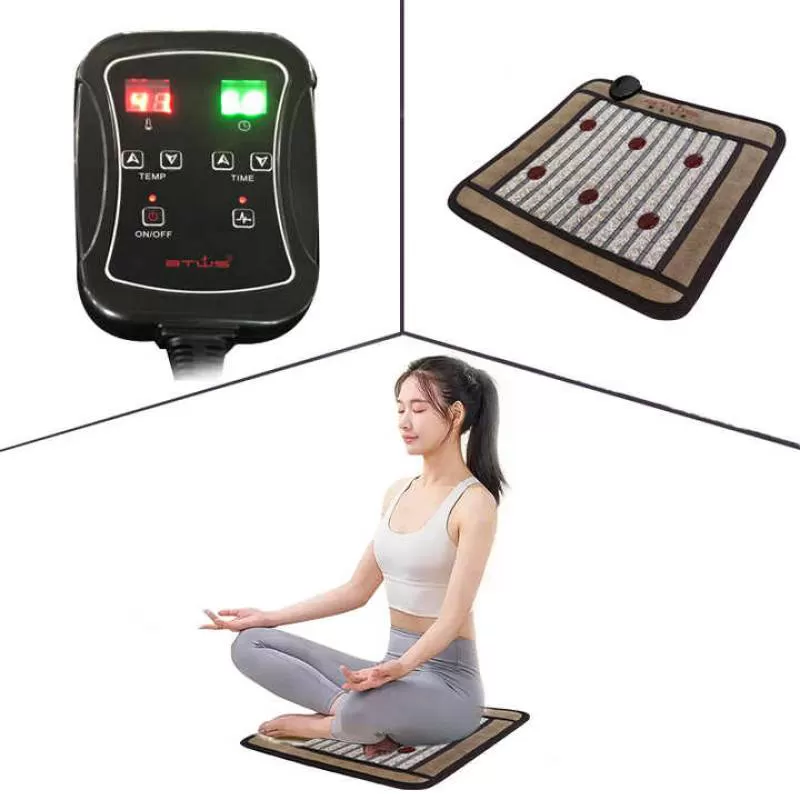 Btws Durable Carbon Fiber Heaitng Wire Photon Lights Cushion Seat Cushion