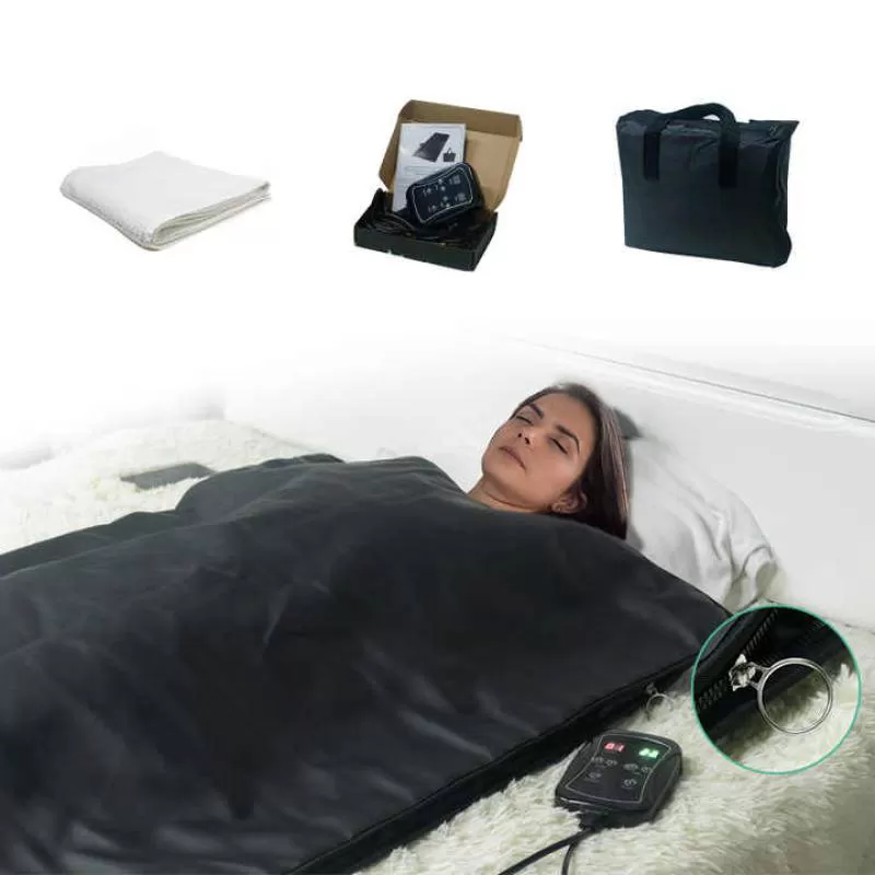 Btws OEM/ODM Hot Sale Commercial 1 Zone Infrared Sauna Blanket Hot Infrared Blankets With Weight Loss and Detox