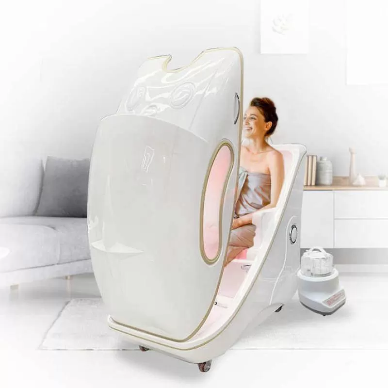 BTWS Far Infrared Spa Sitting Steamheating Spa Capsule with bluetooth Music