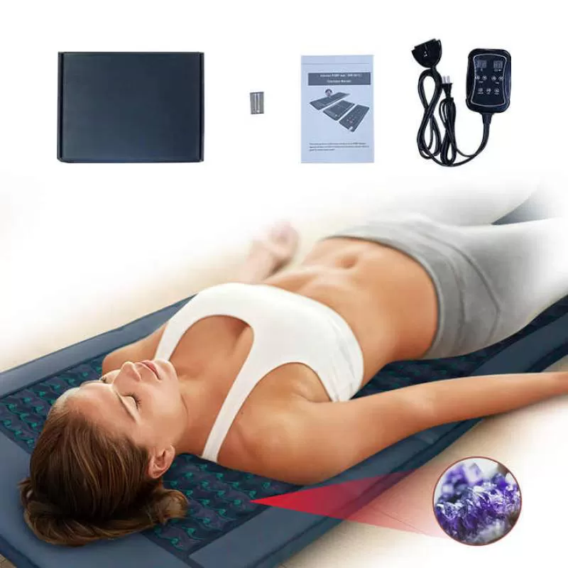 BTWS Hot Sale Product Sauna Infrared Blanket Amethyst Pad Detox With the Tourmaline Stones for Body Wrap