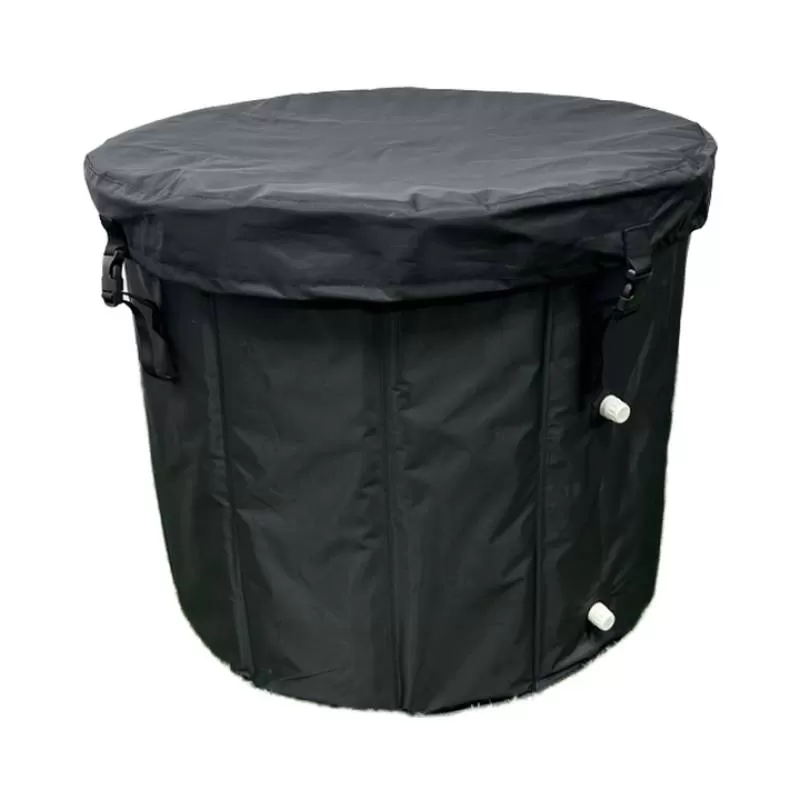 New Design Foldable Tub Setup in 1 Second Convenient Portable Cold Plunge Bath Barrel
