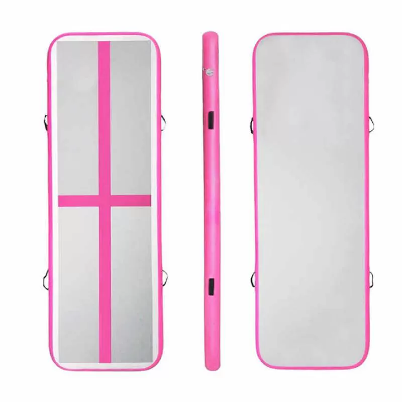 Inflatable Gym Mat for Yoga and Fitness, Non-Slip Surface, Durable PVC Material, Easy to Clean