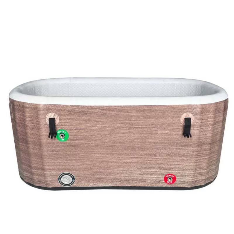 Ice Bath Wood Tub 8cm DWF 5-layer High Quality Ice Bath Tub for Athletes Ice Bath Recovery