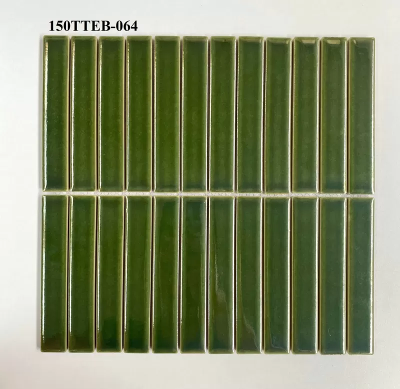 Gạch Mosaic thẻ que 12x92mm mã 150TTEB-064