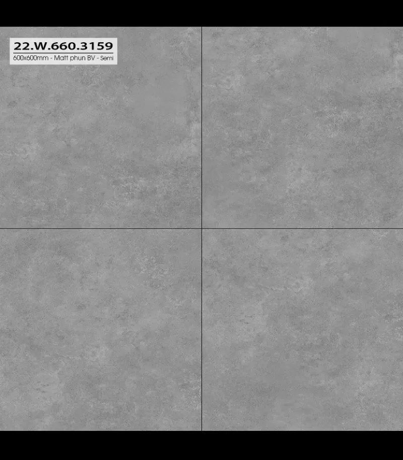 Gạch 600x600mm matt xương đá 22W660.3159