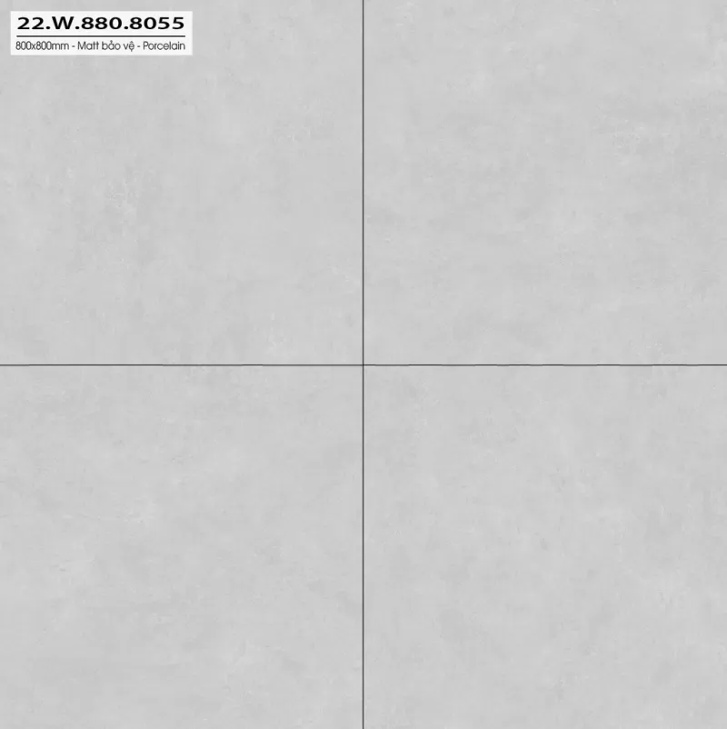 Gạch 800x800mm Matt mịn 22W.880.8055