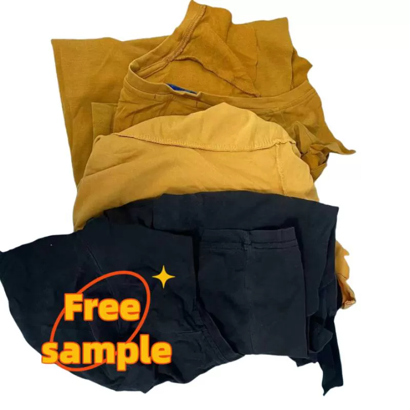 0-400kg Package   Cotton Mixed Rags   Color Mixed T Shirt Cotton Wiping Rags Cotton for Cleaning