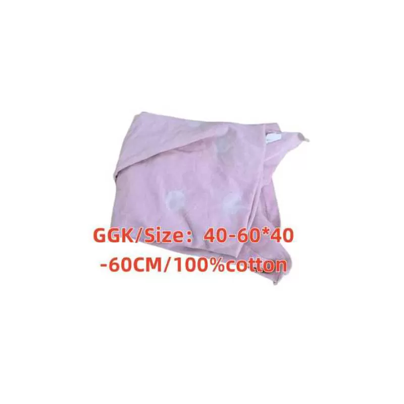 Cheap Used Clothes Rags Color Printed Rag 100 Cotton Wiping Rags Bag of Workshop 