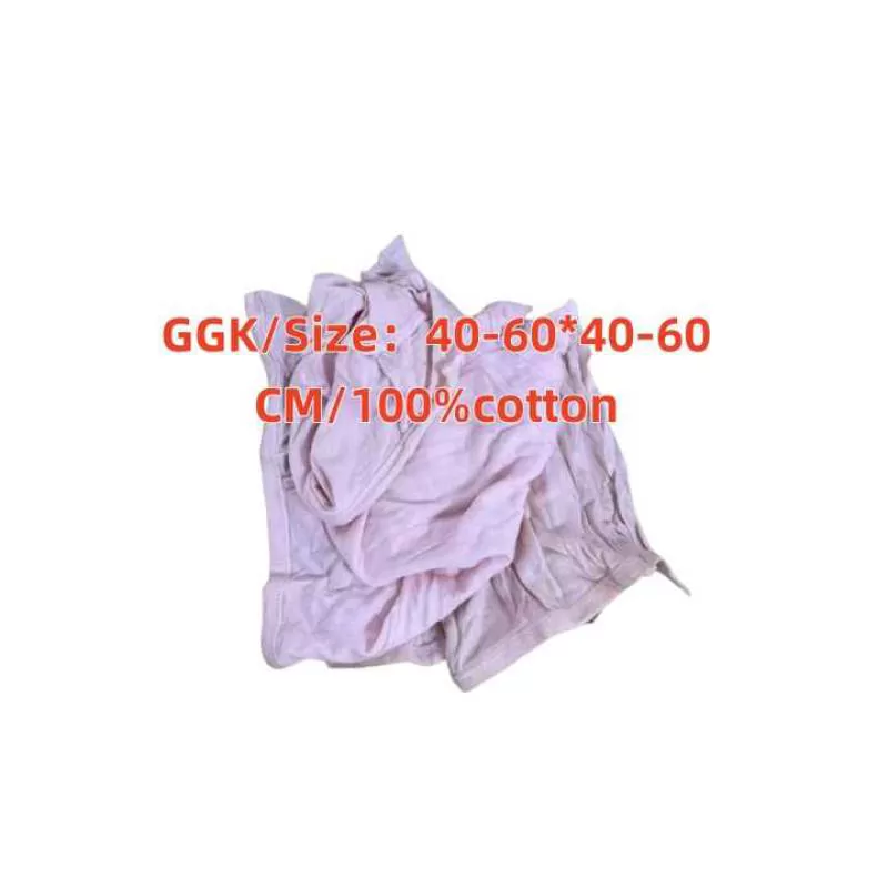 Cheap Used Clothes Rags T Shirt Wiping Rags for Cleaning Oil Industrial Cotton Wiping Rags