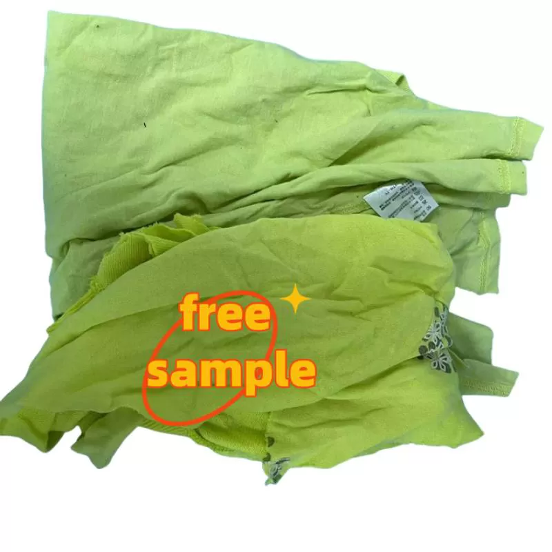 Industrial Used Color Printed Rag 100% Cotton Wiping and Cleaning Rags Automotive Rag