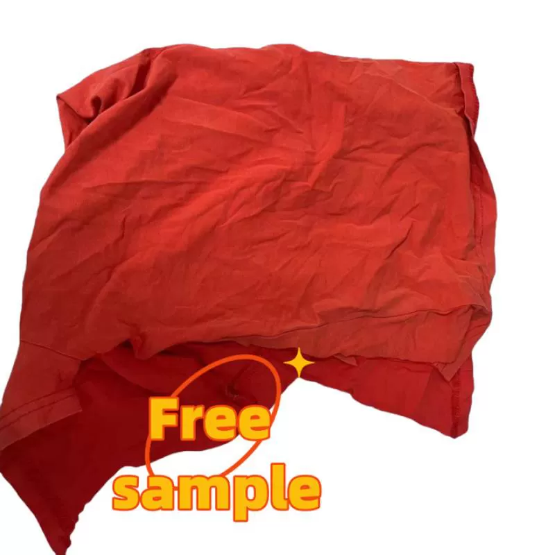 High Grade Dark Color Wiping Rags Cotton Rags Cotton T-Shirt Rags Strong Used for Cleaning