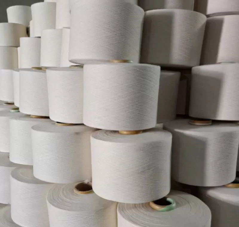 High Quality China Factory Wholesale Yarn T/C 65/35 45s Cared Polyester and Cotton Yarn Blended Yarn Dyed Ring Spun