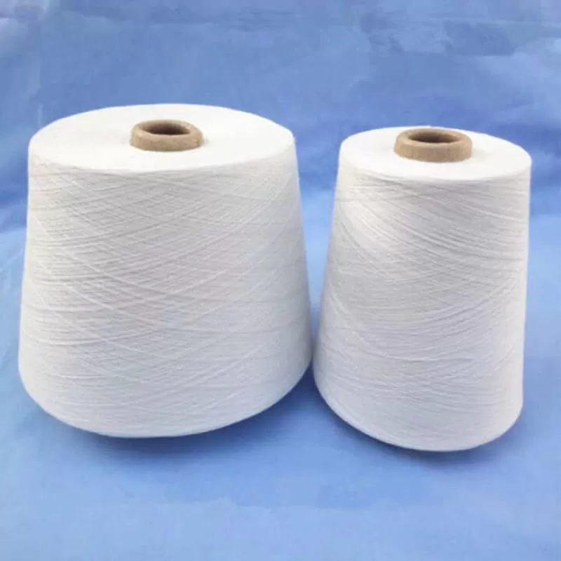 Blended Yarn Durable Polyester Cotton Ring Spun Yarn T/C CVC Yarn Polyester/cotton Spun Yarn Made in China