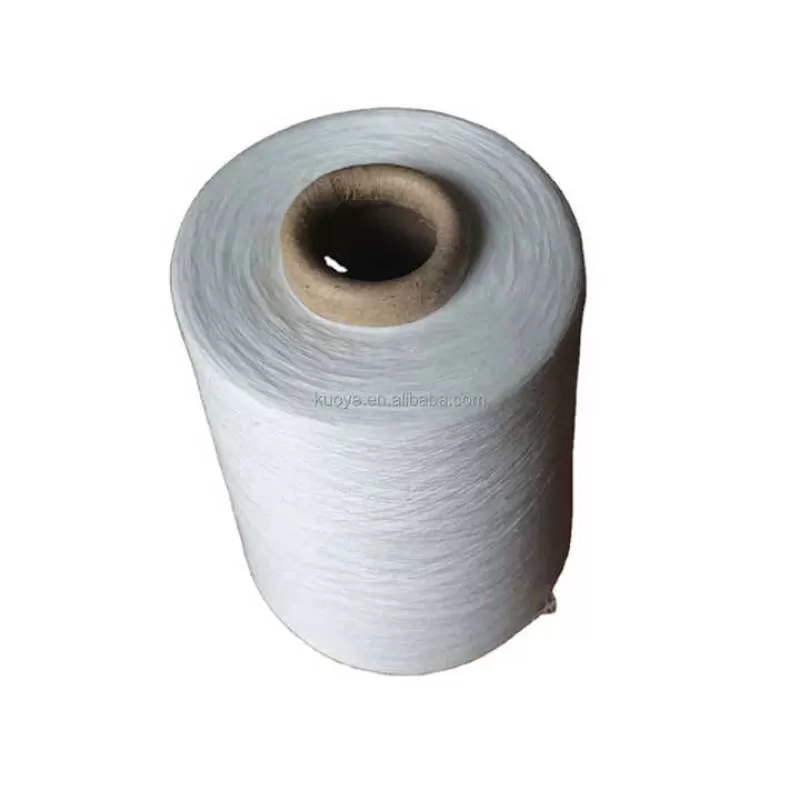 100% Raw White Yarn Polyester Thread Supplier in China