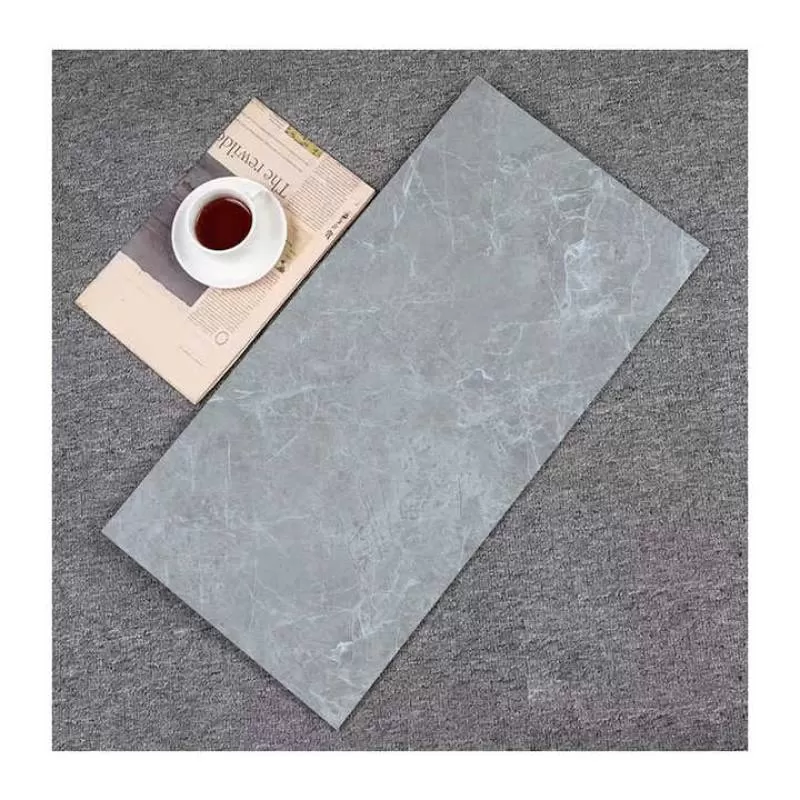 Factory Price Grey Marble Glazed Matte Porcelain Floor Tiles 400x800 for Bathroom Wall and Floor Ceramic Construction Materials