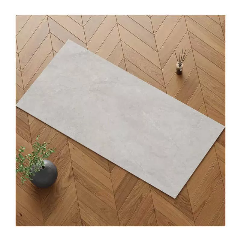 China Glossy Glazed Marble Price 750x1500 Porcelain Polished Ceramic Floor Tiles 75x150 Impression Grey Marble Ceramic Tiles