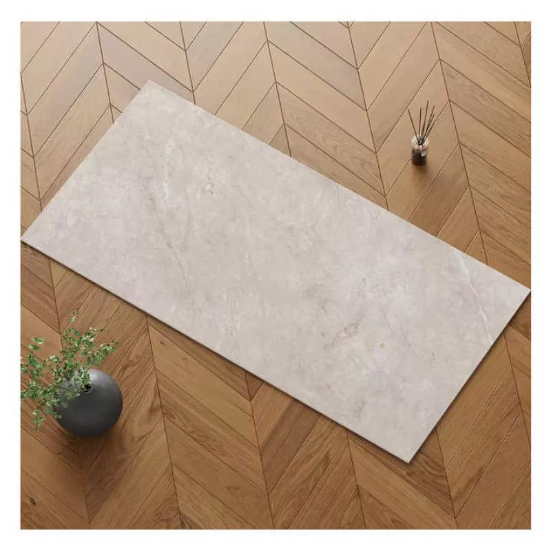 Modern Marble 750x1500 Full Body Grey Soft Light Glazed Big Size Floor and Wall Tiles Porcelain Ceramic Interior Solid Tile