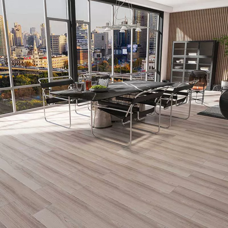 Bedroom Bathroom Wear Resistant Non Slip Rectangle Wood Look Porcelanato Floor Tile Wood Tiles 200x1000 Porcelain Flooring