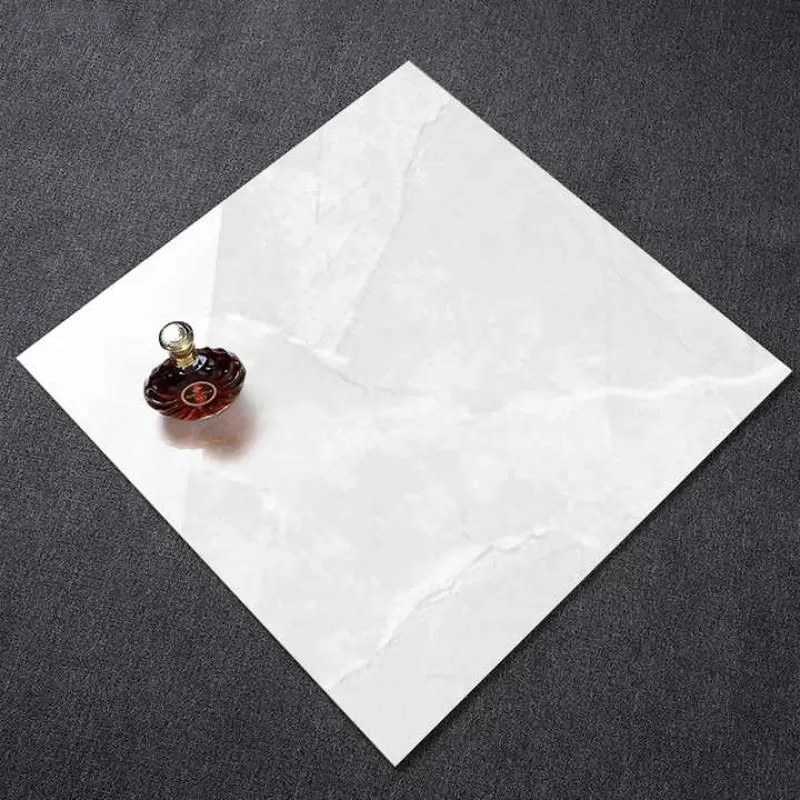 Foshan Porcelain Floor 600x600 Living Room Grey White Marble Floor Tile Porcelanato Glazed Flooring Tiles for Luxury House