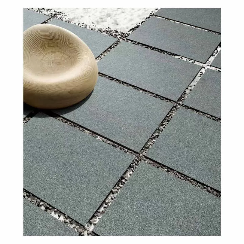 Beata 2cm Pavers Matt Porcelain Body Heat Resistant Anti Slip Rustic Concrete 20mm Porcelain Outdoor Tile Floor for Garden