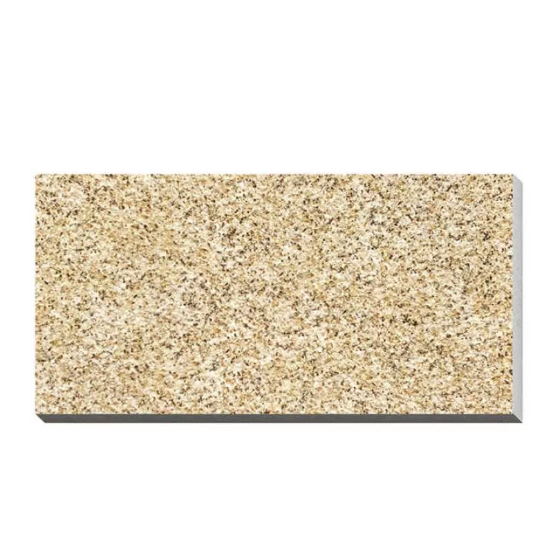Man-Made Stone Alternatives BEATA 300*600*15mm Golden Hemp Commercial Center Pathway Tiles