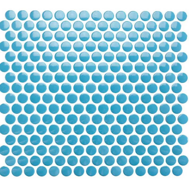 Hot Sale Blue Pearlescent Swimming Ceramic Pool Mosaic Tiles Blue Color Iridescent Outdoor Ceramic Mosaic Pool Tile