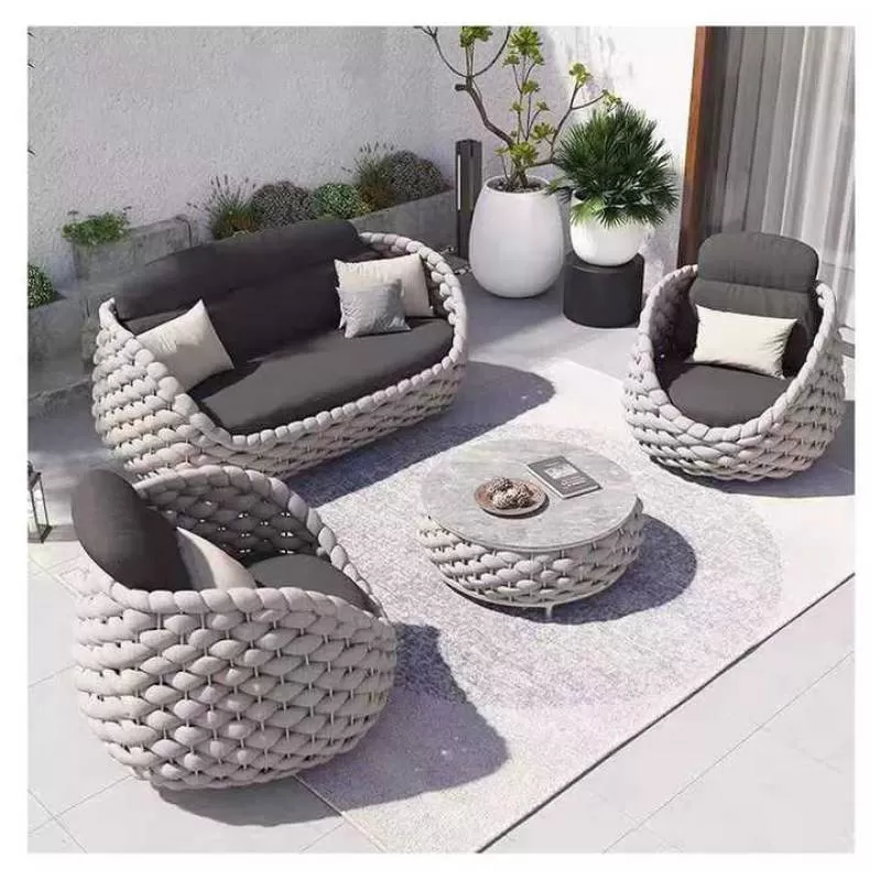China Classy Cheap Cast Aluminium Outdoor Garden Patio Sofa Furniture Outdoor