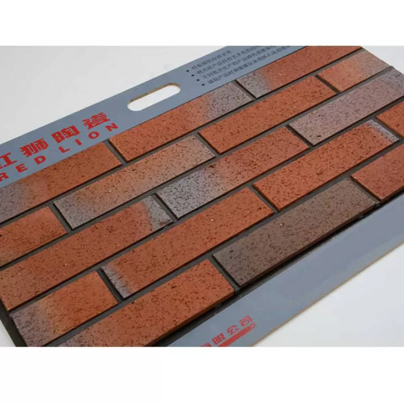 Low Price Out Door Used Red Wall Tiles Brick Clay Bricks Wall Look Designs Front House in Nigeria for Sale