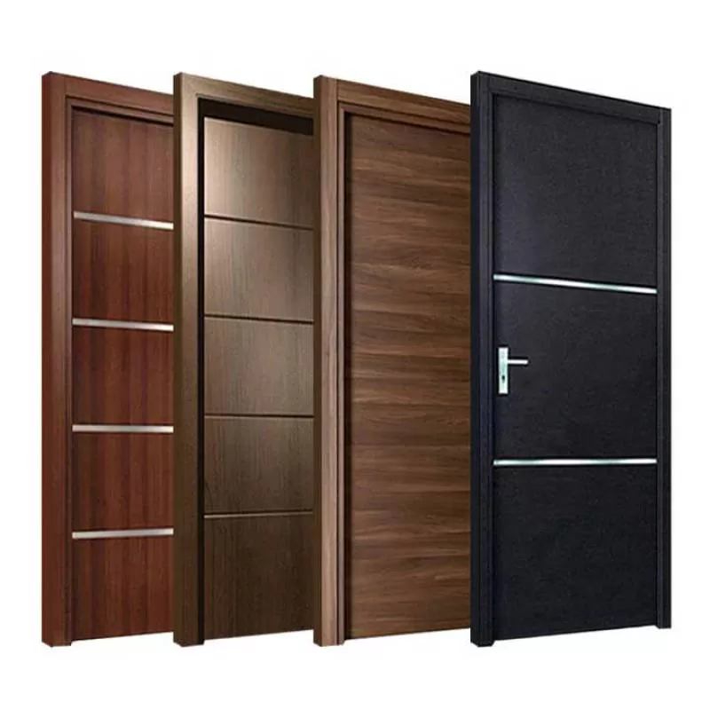 Chinese Ready Made Resistant Door American Proof Security Wood Doors
