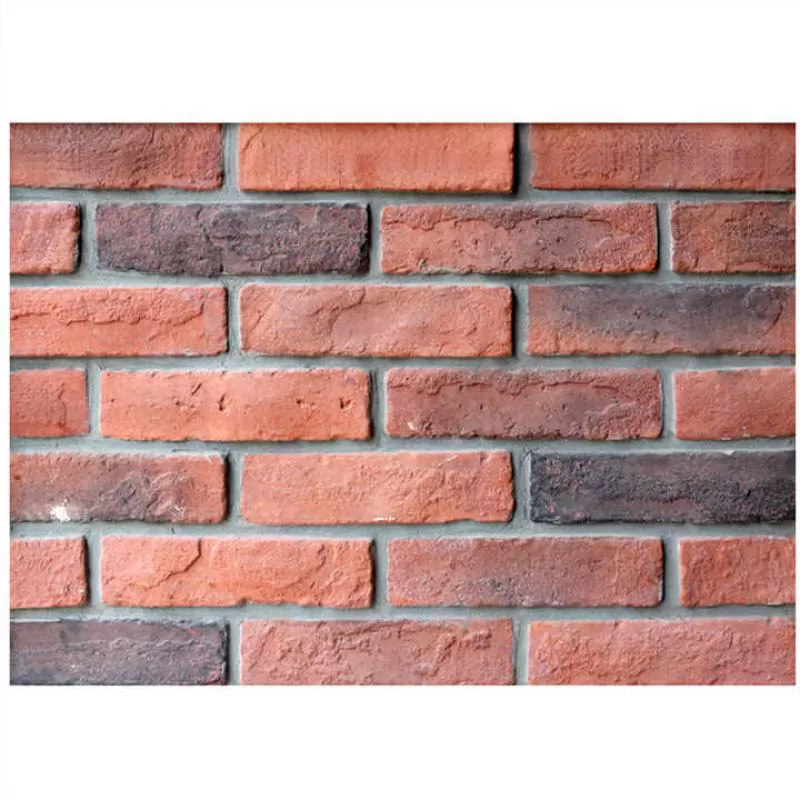 Decorative Red Brick Wall Decor Artificial Stone Slate Tile Wall Panels Manufacturer
