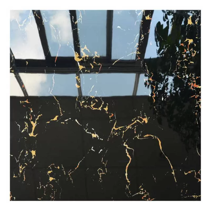 Manufacturing Plant Ceramic Glaze for Floor Glaze Crystal Black Porcelain Tile