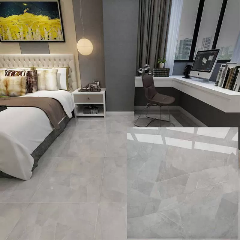 Glazed Porcelain Interior Premium Porcelanato 60x60 Ceramic Marble Look Bedroom Floor Tile