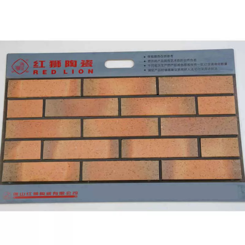 Exterior Building Fire Resistant Thin Ceramic Wall Fire Bricks Slips Tiles Stone Refractory Waterproofing House Korea
