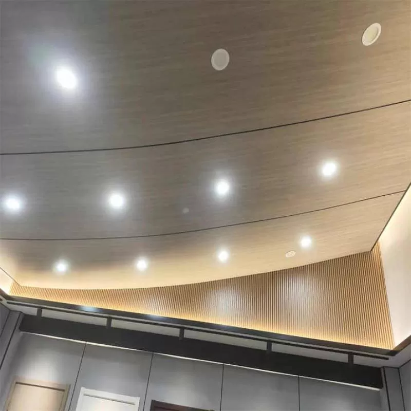 Vanjoin 5mm 8mm Fireproof Bamboo Charcoal Wall Board Insulation WPC Wall Panel