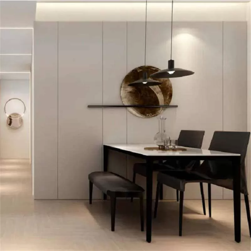 Vanjoin Factory Direct Selling Bamboo Charcoal Wall Panels Waterproof Fireproof WPC Paneling for Indoor Wall