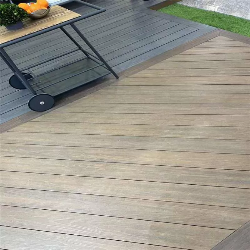 Vanjoin New Technology WPC Decking 3d Embossed Wood Plastic Composite Outdoor Wpc Composite Decking