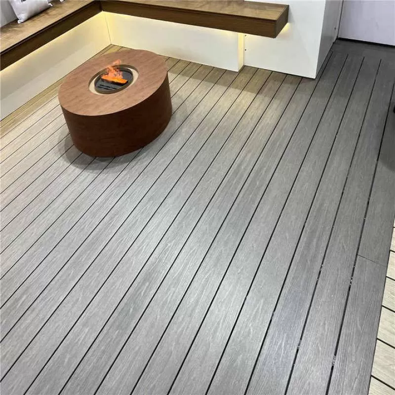 Vanjoin Anti-crack High Temperature Endurable Outdoor WPC Floor Decking Panels for Southeast Asia Areas