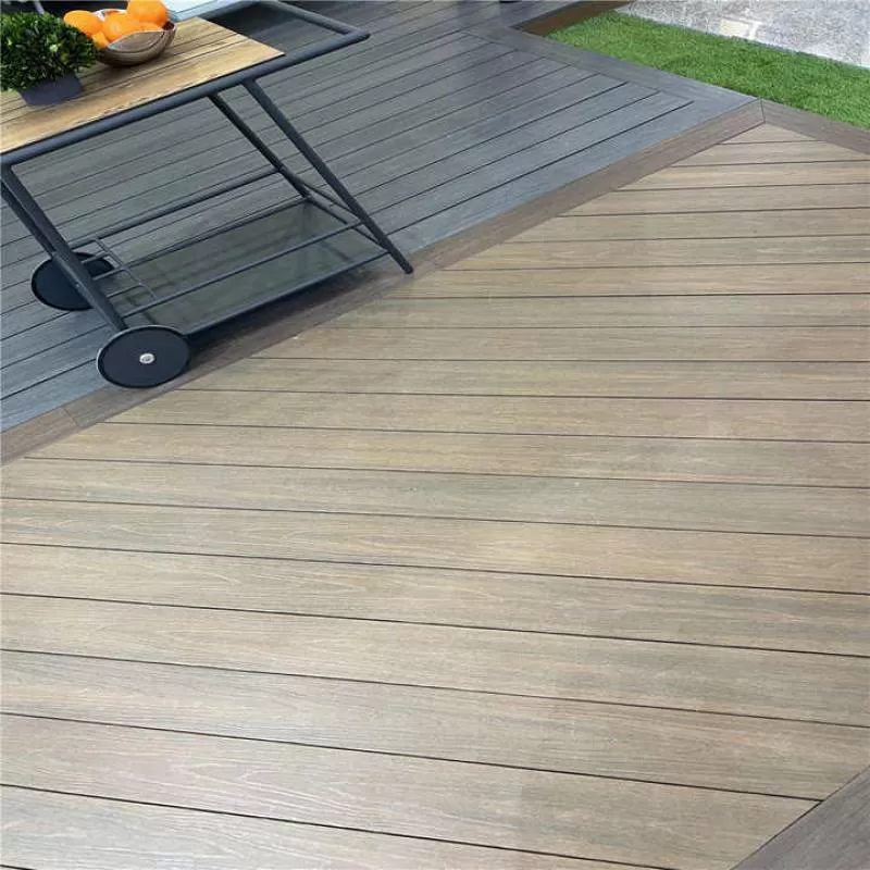 Vanjoin Heavy Rain Resistant WPC Panel for Floor Decking in Southeast Asia Areas