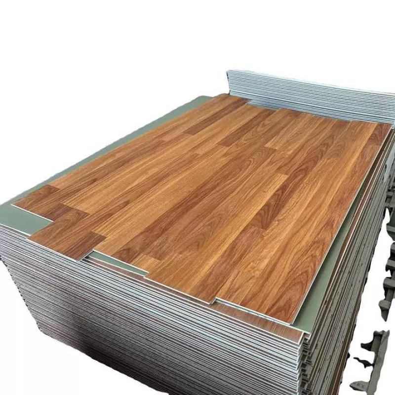 Factory Wholesales SPC Quick Unilin Click Interlock Floorings Tiles for Indoor Decoration