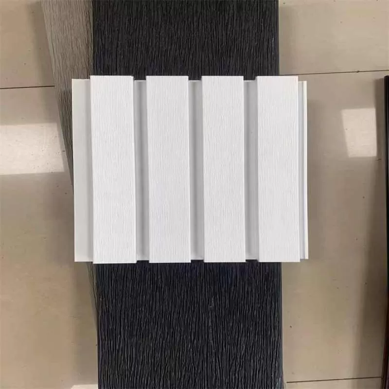 Vanjoin Outdoor WPC Fluted Wall Panel Anti-UV Durable Wall Cladding Board