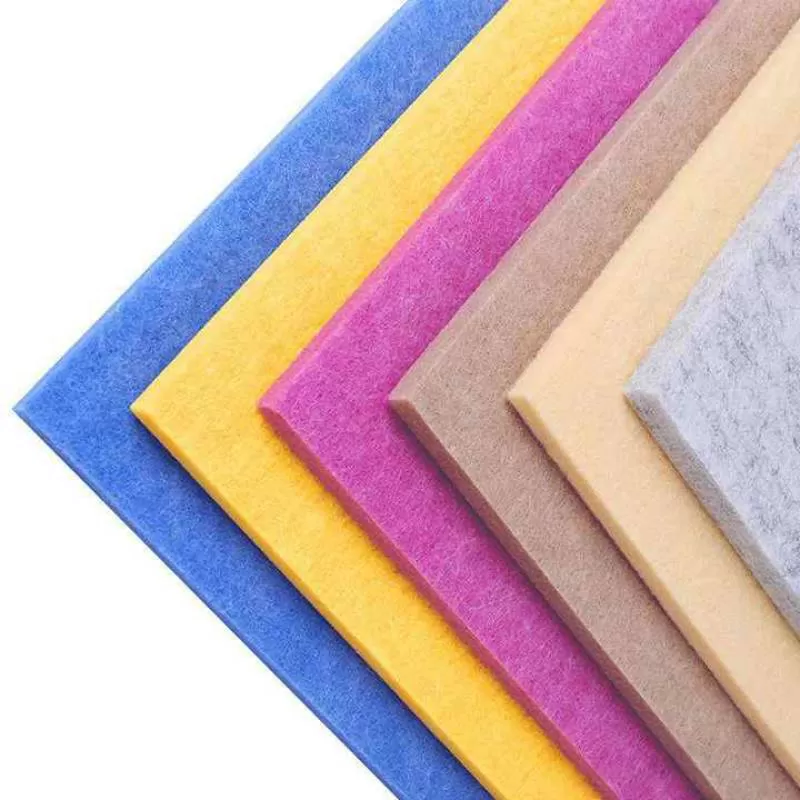 100% Polyester Felt Wall Panel for Theater Sound Absorption Decorative Acoustic Board