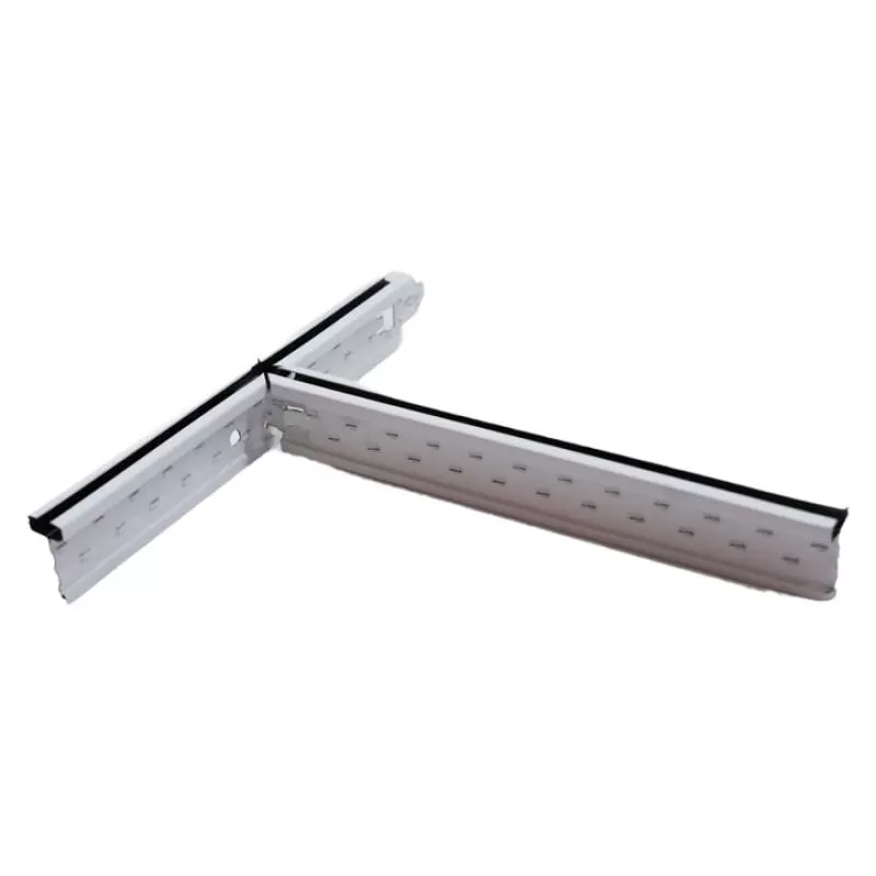 Suspended Galvanized Ceiling, T-shaped Grid, Metal Wall Corner Ceiling, Hanging System, T-shaped Grid Keel groove