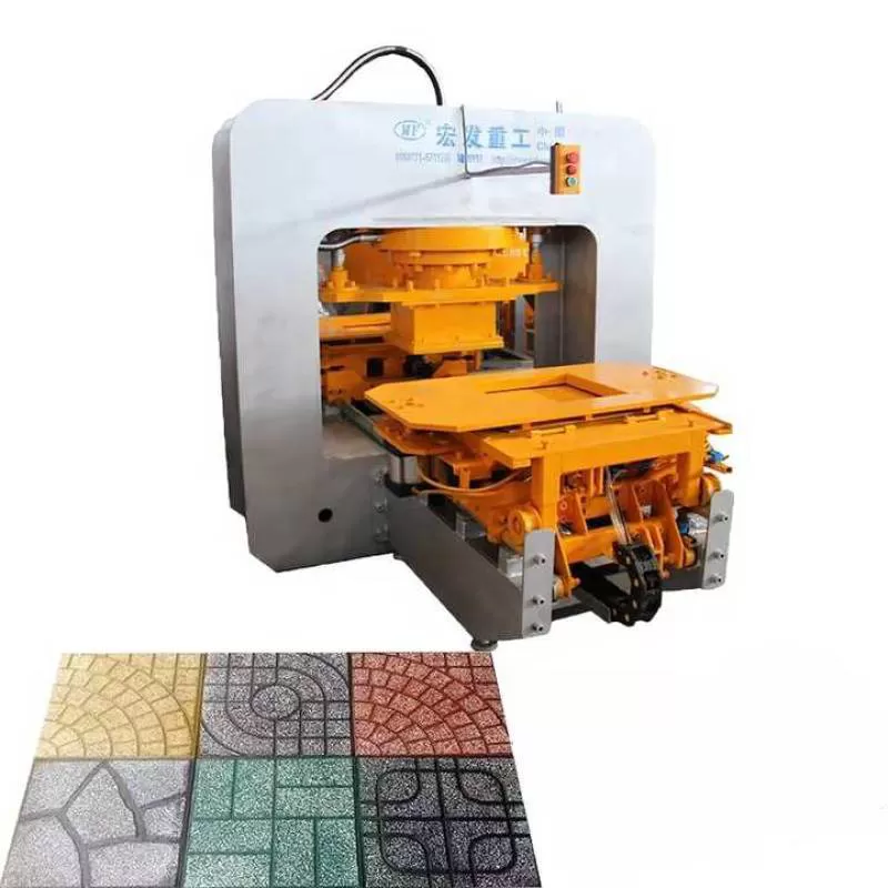 Easy to Operate Safety Automatic Forming Paver Hydraulic Line Floor Terrazzo Tile Making Machine