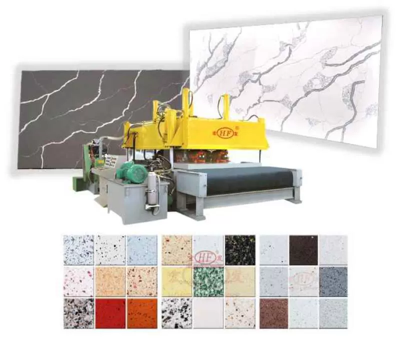 Artificial Stone Marble Slate Quartz Stone Slab Pressing Machine Sintered Stone Processing Machine Large Format Tiles Quartz