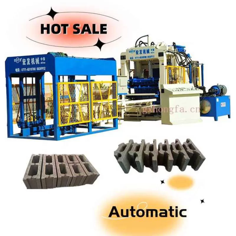 QT8-15 Brick Making Machinery Automatic Brick Making Machine Bricks Manufacturing Machine